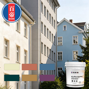 Peinture de sable écologique lavable, émulsion acrylique extérieure pour revêtement de bâtiment et revêtement décoratif mural liquide - Product Image 6