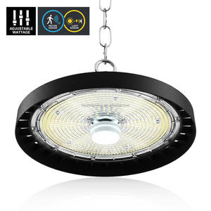 תאורת לד תעשייתית עגולה מסוג UFO בעוצמה מתכווננת 250 וואט של CEE Lumiere <span class=keywords><strong>High</strong></span> <span class=keywords><strong>Bay</strong></span> עם דרייבר - Product Image 1