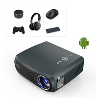 Projecteur LCD 1080P 175000 lumens avec son stéréo HIFI et haut-parleurs intégrés