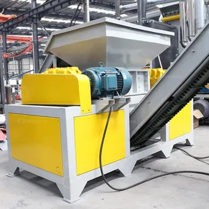 Scrap Tire Shredder Machine Good Price Tyre Recycling Machine Metal Scrap Rubber Tire Shredder Machine For Sale