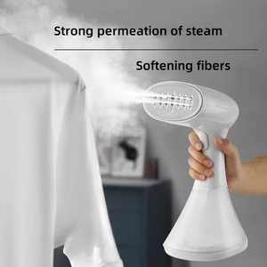Nuevo diseño 110V 220V 1600W 320ml <span class=keywords><strong>plancha</strong></span> de vapor de viaje <span class=keywords><strong>Horizontal</strong></span> y Vertical 3 engranajes vaporizador de ropa de mano portátil para ropa - Product Image 3