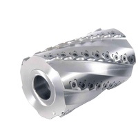 Tête de coupe spirale avec lame hélicoïdale pour dégauchisseuse à bois, bloc de coupe pour une finition de surface élevée