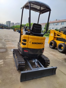Changlin sinomach Zero-Tail Swing có thể gập lại balde 9.8kw Hệ thống điều khiển cần điều khiển máy xúc mini 1.6t với cabin loại mở - Product Image 3