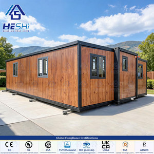 Casa Contenedor Expandible AS 4100 Verificada de 20 y 40 Pies, 1 Dormitorio, Lujo, Galvanizada, Plegable, Reubicable, de Acero, Tipo Bungalow - Product Image 1