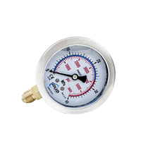 Stainless Steel Pressure Gauges Pressure Measuring Instruments Differential Pressure Gauge