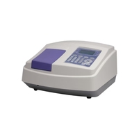 Spectrophotomètre visible 722SP 320nm 1000nm avec interface RS232 et affichage LED 4 chiffres pour la biochimie et la surveillance environnementale