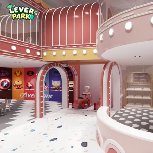 Castillo de juegos suave para interiores con certificación CE/TUV, casa de escenario, equipo de plástico personalizado para niños, <span class=keywords><strong>parque</strong></span> de atracciones para el hogar, escuela - Product Image 5