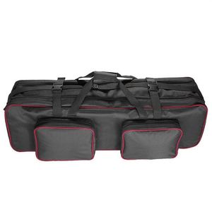 Estuche de transporte grande de 36x9x9 pulgadas/91x23x23 centímetros para equipo de estudio fotográfico de fábrica BSCI, bolsa para cámara OEM con trípode y correa. - Product Image 1
