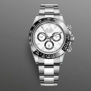 Le best-seller de l'e-commerce transfrontalier, <span class=keywords><strong>montre</strong></span> mécanique <span class=keywords><strong>Daytona</strong></span> à trois aiguilles et six cadrans pour hommes avec bracelet en <span class=keywords><strong>acier</strong></span> et - Product Image 3