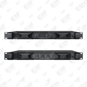 OEM ราคาดีที่สุด EIF DB26/DB46 1U ดีไซน์บางเฉียบ คลาส D 2/4 แชนแนล ประสิทธิภาพเสถียร เครื่องขยายเสียงระดับมืออาชีพสำหรับระบบเสียง - Product Image 2