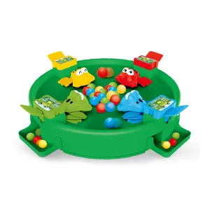 Feliz compartiendo juguete de escritorio interactivo para varias personas Rana comer frijol - Product Image 1