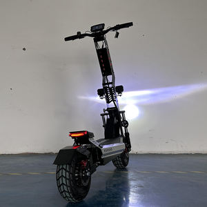 <span class=keywords><strong>Trottinette</strong></span> <span class=keywords><strong>électrique</strong></span> pliable avec grand pneu de 13 pouces, double moteur, logo sur la barre et la plateforme, et logo - Product Image 6