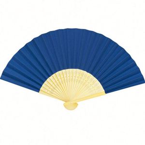 Abanicos de Mano Plegables de Seda con Diseño Floral y Borlas, Hechos a Mano con Bambú, para Regalo Promocional - Product Image 5