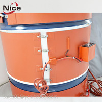 Pemanas Drum Silikon Listrik Industri 200l