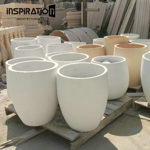 <span class=keywords><strong>Poterie</strong></span> carrée en fibre de béton Grc Décoration de maison et de <span class=keywords><strong>jardin</strong></span> - Product Image 3