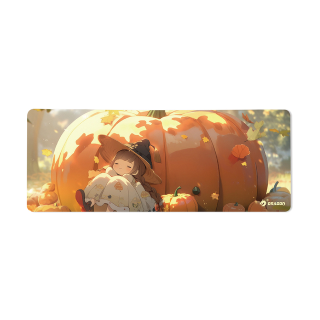 WT001-1 Cyberpunk Large Extended Desk Pad Cute Anime Square Print Office Mouse Mat with Rubber Mousepad Cartoon Style