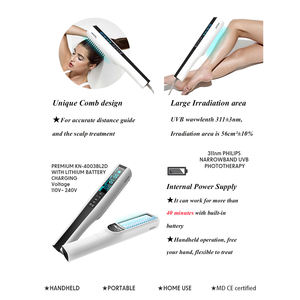 Lámpara de Fototerapia UV Inalámbrica Recargable para el Alivio del Eccema y la Psoriasis <span class=keywords><strong>en</strong></span> Movimiento - Product Image 6