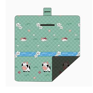 <b>Camping</b> Waterproof <b>Blanket</b> Fleece Foldable Picnic Printing <b>Blankets</b> Picnic Outdoor Waterproof <b>Blanket</b> - Product Image 2