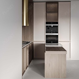 Miễn Phí Thiết Kế Dân Cư Tủ Bếp Set Cho Nhà Tùy Chỉnh Chất Lượng Tốt Nhất Tất Cả Các Thiết Lập Đồ Nội Thất Tủ Bếp - Product Image 2