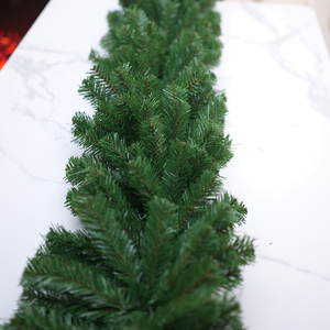 Christmas Rattan 2.7m PVC Green Vine Wreath Scene European Style China Origin Mall Window Venue Layout - Product Image 5