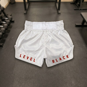 Shorts décontractés pour hommes 2026, taille mi-haute, motif flamme avec logo frontal, respirants, en polyester, taille élastique, tissu toile 220g - Product Image 1