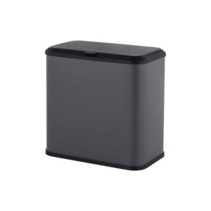 Mutfak dolabı kapı asılı çöp kutusu kompost Bin duvara monte Metal özel renk geri dönüşüm çöp kutusu - Product Image 5