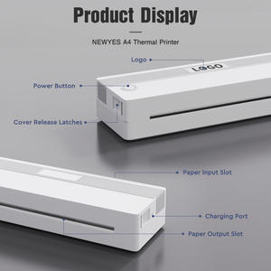 Nouvelle Imprimante Thermique Sans Fil NEWYES OEM LD0802 Portable Mobile A4 <span class=keywords><strong>Mini</strong></span> de Poche <span class=keywords><strong>USB</strong></span> Compacte pour Documents - Product Image 5