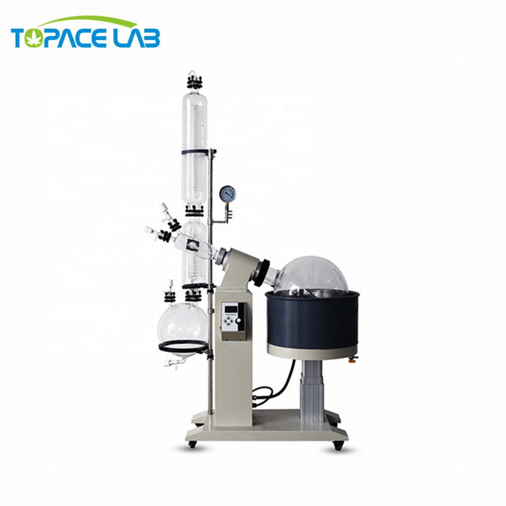 Factory Price Electric Auto Lift Rotary Evaporator Machine 5L 10L 20L 30L 50L Rotovap Solvent Recovery Process New Condition