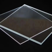 HASWEIT Plaques en acrylique PMMA transparentes 100 % pures et brutes, épaisseurs 2 mm, 3 mm, 1,5 mm, 2,8 mm, pour découpe laser