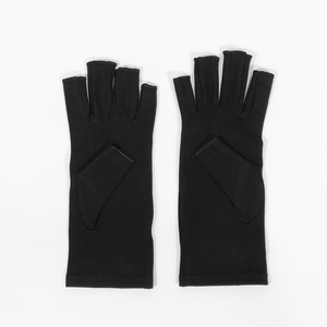 Compression Anti-Arthritis Hand Gloves Fingerless Wrist Support Pull-On Neoprene Unisex for Lymphedema <strong>Rheumatoid</strong> <strong>Pain</strong> <strong>Relief</strong> - Product Image 5