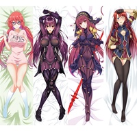 Funda de Almohada Corporal Personalizada de 150*50 CM con Diseño de Chicas Sexys de Love Live Makima Dakimakura, Funda de Almohada Económica de Jeanne Fate Dakimakura