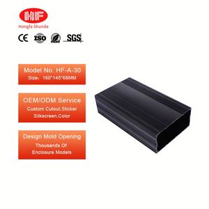 Battery Systems <b>Enclosure</b> Customization Small Extruded Aluminum Electronics Amplifier Audio Boxes Housing - Product Image 1