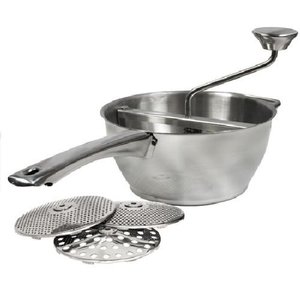 Avec 3 disques de meulage et poignée, moulin à légumes rotatif à bol durable - Product Image 2