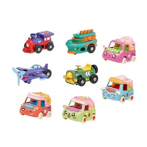 مجموعة لعبة مُدمجة للسيارات شاحنة تجميع سيارات ألعاب أفلام للأولاد الصغار من EPT
