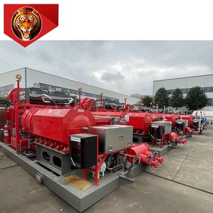 Tigerrig-<span class=keywords><strong>motor</strong></span> de perforación de 7000HP jiamusi AC con bomba de contracción TG7000, camión de construcción - Product Image 1