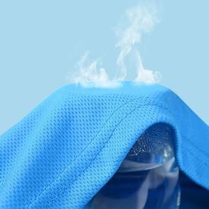 เสื้อยืดแขนยาวคอกลมผ้าโพลีเอสเตอร์สำหรับผู้ชายเสื้อยืดแขนยาวทรงพอดีตัวผ้าโพลีเอสเตอร์ออกแบบโลโก้ได้ตามที่ต้องการ - Product Image 2