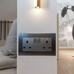 MGA alta standard di qualità alta SafetyTwin UK presa commutata con indicatore adatto sia per ambienti domestici che industriali - Product Image 3