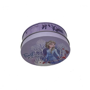 Hộp Thiếc Tròn In Theo Yêu Cầu Có Nắp Hộp Thiếc Tròn Đựng Thực Phẩm Hộp Thiếc Tròn Bằng Kim Loại - Product Image 3