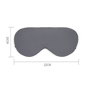 Masque pour les yeux en satin de soie coloré personnalisé avec logo d'entreprise, cadeau promotionnel, avec sangle élastique pour hôtel, aide à soulager la fatigue liée au sommeil - Product Image 5
