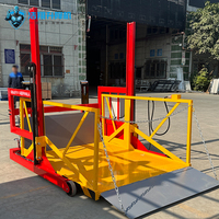 Plateforme élévatrice mobile pour conteneurs DCQ2-1.7 avec système de commande hydraulique, taille de table 1900x1550MM pour le commerce de détail