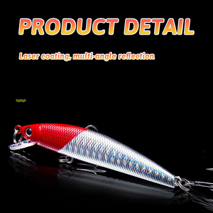 Leurres Surprise 7,5g, <span class=keywords><strong>Leurre</strong></span> Flottant Minnow, Appâts de Pêche, Accessoires de Pêche, Leurres Durs pour la Pêche en Eau Salée - Product Image 4