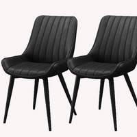 Chaises en tissu de concepteur minimaliste moderne nordique salon dossier maison salle à manger chaises de salle à manger en bois massif