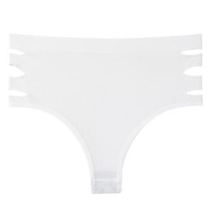 Tanga Transpirable para Yoga para Mujer Pantis de Tiro Alto Levanta Glúteos sin Costuras Tanga Talla Grande - Product Image 5