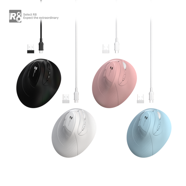 Wired OEM Colourful Classic High Quality Mouse Gaming Optical 2.4G High DPI Hands Ergonomic Wireless Vertical Mouse