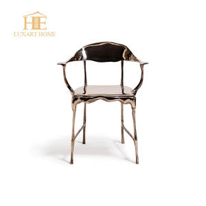 आधुनिक हाथ उच्चारण कुर्सी अवकाश दिन रहने वाले कमरे में सामयिक लाउंज चेयर होटल लॉबी गुलाबी टफ्टेड राउंड बैरल कुर्सी - Product Image 6