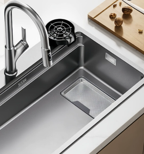 Fregadero de Cocina Moderno de Acero Inoxidable Cepillado CONREX RV4237, Hecho a Mano, de Gran Capacidad, Fácil de Limpiar, con 3 Años de Garantía - Product Image 4