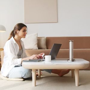 Designer Brand H300L Floor Standing Aroma Diffuser Silver Commercial Fog Type Air Freshener <b>Humidifier</b> 0.5L Capacity - Product Image 2