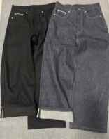Jeans Baggy Homme Personnalisés OEM en Gros 16 oz – Jeans Baggy en Denim Selvedge pour Homme