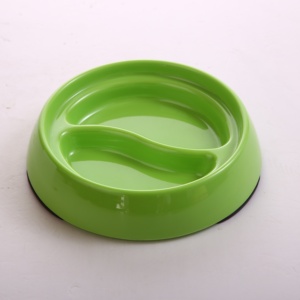 Round Slow <b>Feeder</b> Pet Bowl Non Slip Plastic <b>Cat</b> Dog Slow Eating Food Bowl - Product Image 5