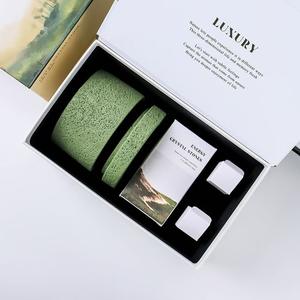 Домашний Аромат Освежитель Воздуха лавовый камень цемент банка ароматерапия натуральный камень кристалл диффузор ароматерапия - Product Image 2